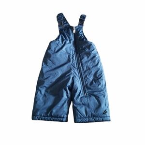 Roots Canada Infant Snowsuit Snow Bibs 3-6 Mos Blue